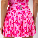 High-Rise Pleated Skirt