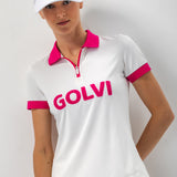 Pink Collar Polo