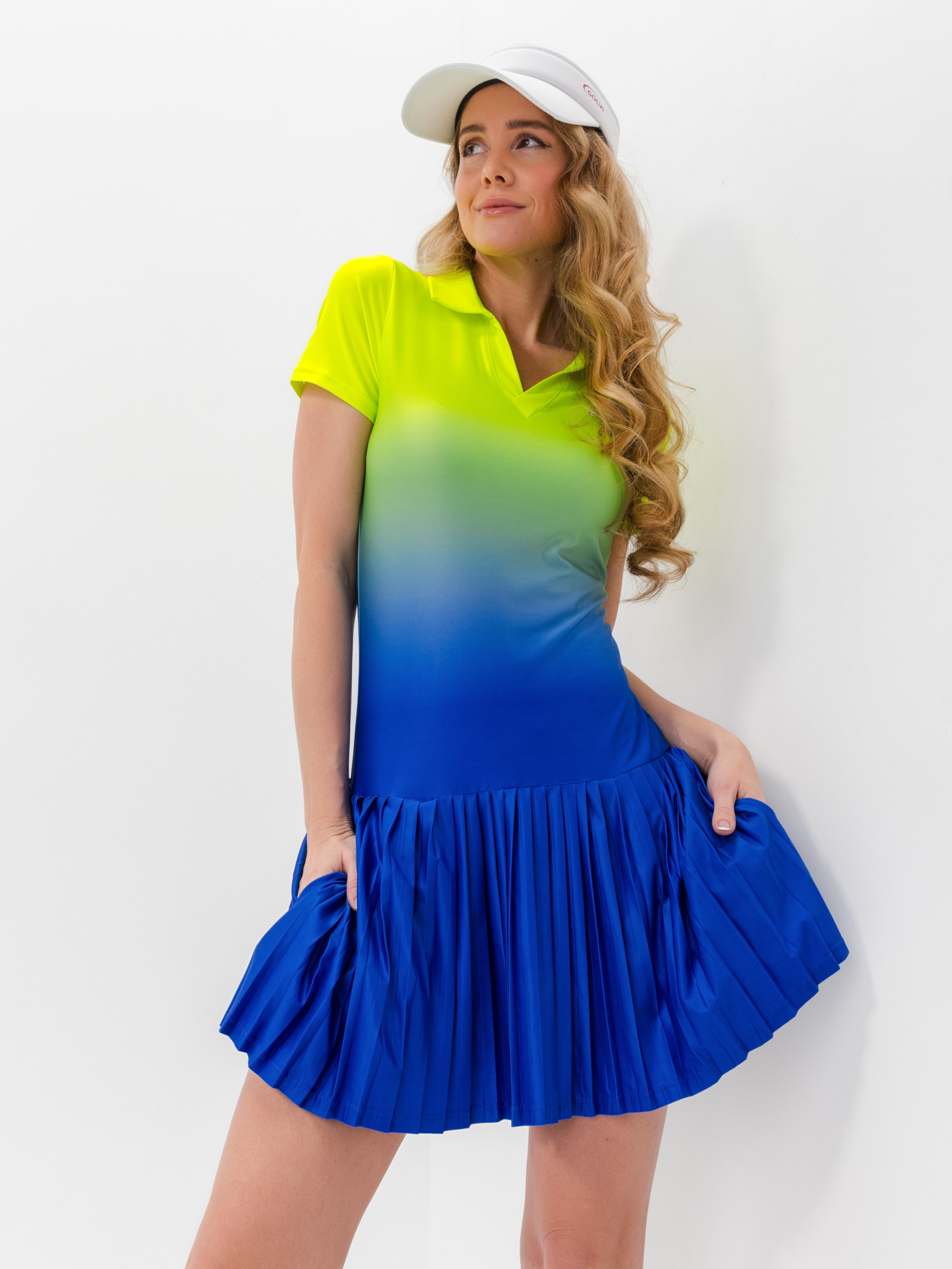 Yellow & Blue Dress M Yellow & Blue Dress M